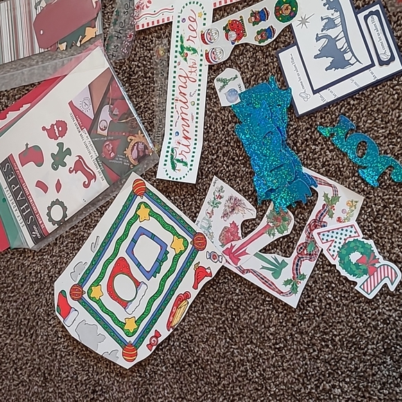 60 Scrapbook Christmas Stickers - Picture 4 of 4